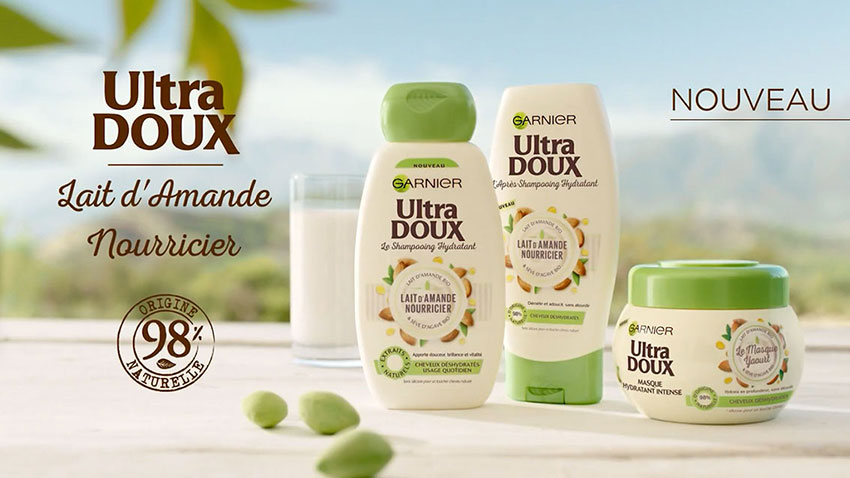 Garnier Ultra Doux Publicité Voix Off